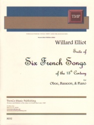 Suite of 6 French Songs of the 15th Century - Oboe, Bassoon, and Piano