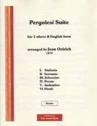 Pergolesi Suite - 2 Oboes and English Horn