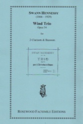 Trio, Op. 54 - 2 Clarinets and Bassoon