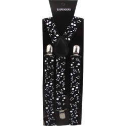 Suspenders - Black & White Notes