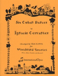 6 Cuban Dances - Flute, Oboe, Clarinet, and Bassoon