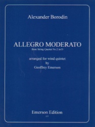 Allegro Moderato from String Quartet No. 2 - Woodwind Quintet