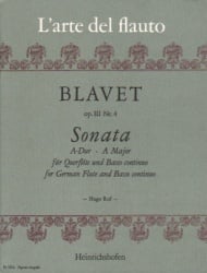 Sonata in A Major, Op. 3, No. 4 - Flute and Piano