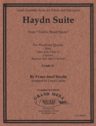 Haydn Suite - Flute, Oboe, Clarinet, and Bassoon (or 2 Flutes and 2 Clarinets)