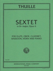 Sextet in B-flat Major, Op. 6 - Woodwind Quintet and Piano