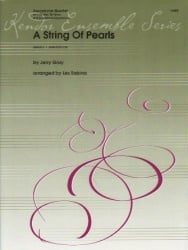 String of Pearls - Sax Quartet AATB