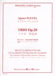 Trio, Op. 20 - 2 Clarinets and Bass Clarinet (or Bassoon)