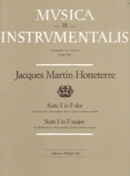 Suite No. 1 in F Major - Flute (or Alto Recorder, Oboe, or Violin) and Piano