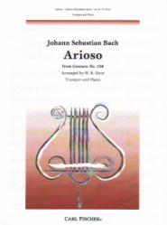 Arioso from Cantata No. 156 - Trumpet and Piano