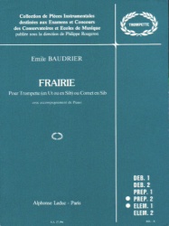 Frairie - Cornet or Trumpet and Piano