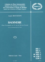 Badinerie - Trumpet or Cornet and Piano