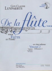 De la flute, Volume 2 (Book and CD) - Flute and Piano