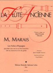 Les Folies d'Espagne - Flute (or Oboe) and Piano