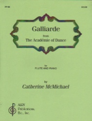 Galliarde from the Academie of Dance - Flute and Piano