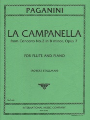 La Campanella, Op. 7 - Flute and Piano