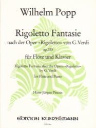 Rigoletto Fantasie, Op. 335 - Flute and Piano