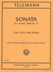 Sonata in F Minor, TWV 41: F1 - Flute and Piano