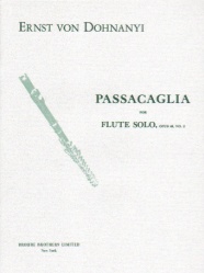 Passacaglia, Op. 48 No. 2 - Flute Unaccompanied