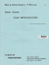 4 Improvisations - Sax Quartet AATB