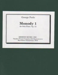 Monody 1, Op. 43 - Flute Unaccompanied