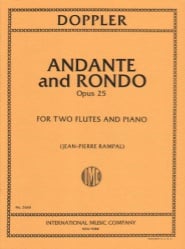 Andante and Rondo, Op. 25 - Flute Duet and Piano