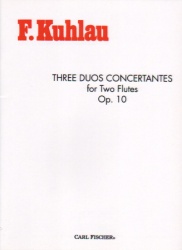3 Duos Concertantes, Op. 10 - Flute Duet