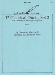 12 Classical Duets, Set 2 - Flute Duet