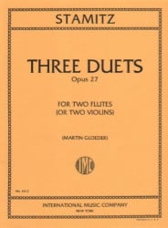 3 Duets, Op. 27 - Flute (or Violin) Duet