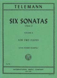 6 Sonatas, Op. 2, Volume 2 - Flute Duet