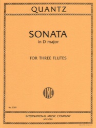 Sonata in D Major - Flute Trio