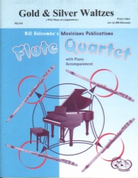 Gold and Silver Waltzes - Flute Quartet and Piano