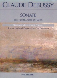 Sonate - Flute, Viola, and Harp
