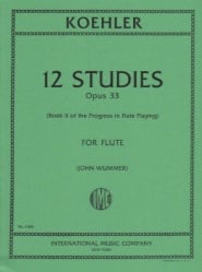 12 Studies, Op 33, Volume 2 - Flute