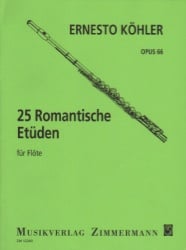 25 Romantic Etudes, Op. 66 - Flute