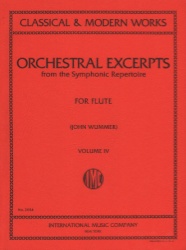 Orchestral Excerpts, Volume 4 - Flute