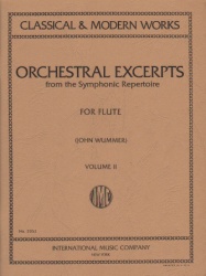 Orchestral Excerpts, Volume 2 - Flute