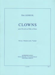 Clowns - Piccolo (or Flute) and Piano