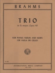 Trio in E-flat Major, Op. 40 - Piano, Violin and Horn (or Viola or Cello)