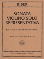 Sonata Violino Solo Representativa - Violin, Cello and Harpsichord