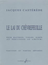 Le Lai du Chevrefeuille - Oboe, Violin and Harp (Percussion ad lib)