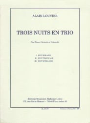 3 Nuits en Trio - Clarinet, Violin and Piano