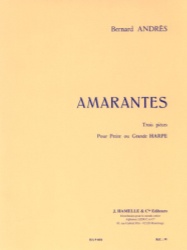 Amarantes (3 Pieces) - Harp