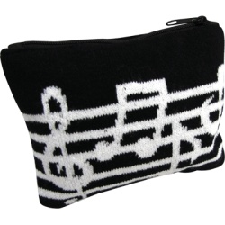 Staff Knitted Coin Purse