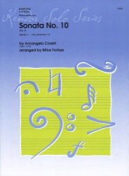 Sonata No. 10, Op. 5 - Baritone and Piano