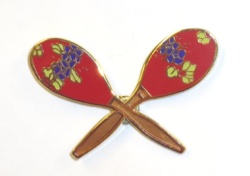 Maracas Pin