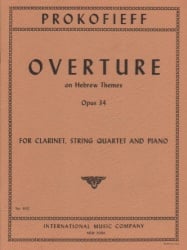 Overture on Hebrew Themes, Op. 34 - Clarinet, String Quartet and Piano
