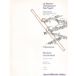 6 Duos Concertants, Op. 3, Vol. 2 - Bassoon Duet