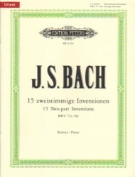 15 2-Part Inventions BWV 772-786 - Piano