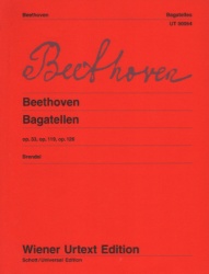 Bagatelles, Opp. 33, 119, 126 - Piano Solo
