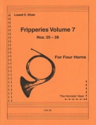 Fripperies, Vol. 7 (Nos. 25-28) - Horn Quartet